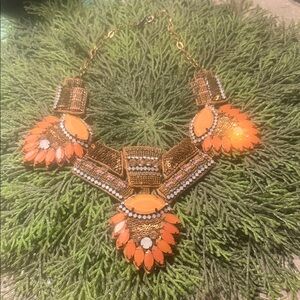 Deepa gurnani beaded necklace. Gorgeous. Like new